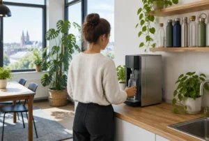 Wasserspender nachhaltig betreiben, CO2-Einsparung realistisch berechnen