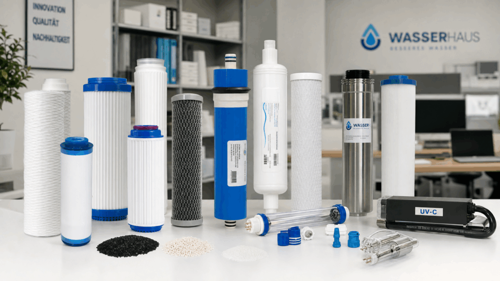 Verschiedene Filterarten für Wasserspender im professionellen Büroumfeld im Vergleich