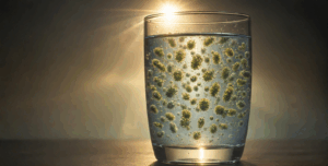 Keime im Wasserglas