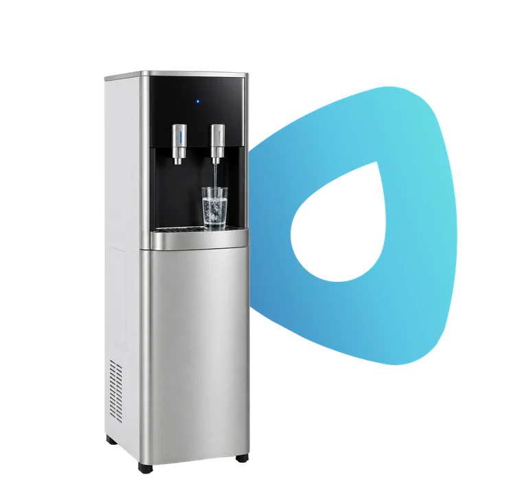 Wasserspender mit Festwasseranschluss