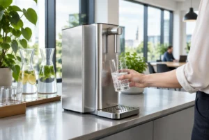 Wasserspender mieten oder kaufen, so finden Betriebe das passende Modell