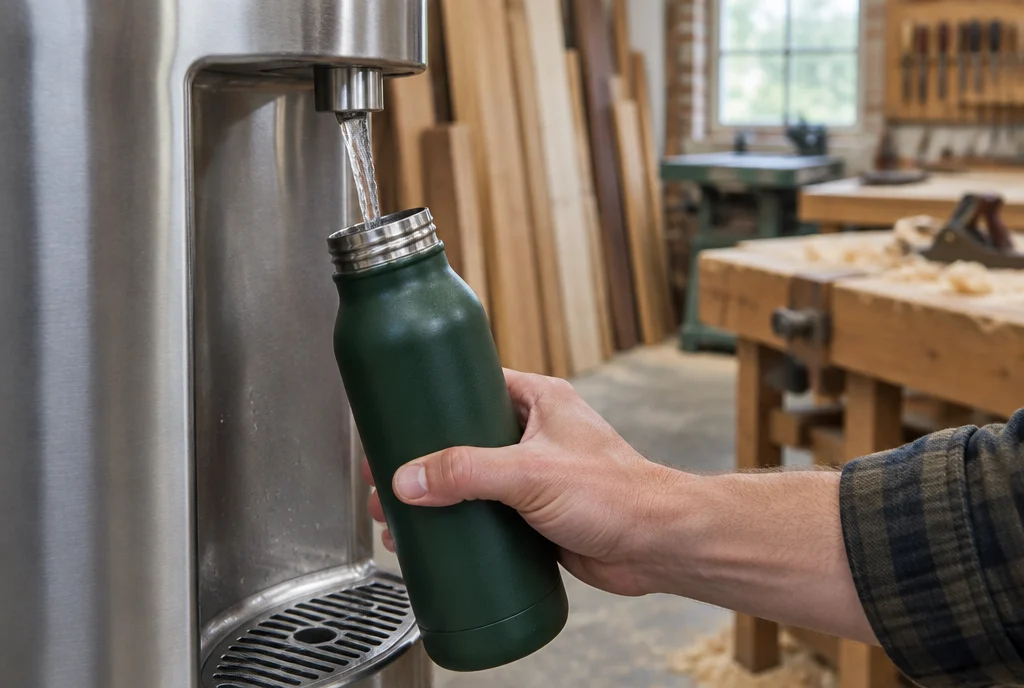 Wasserspender für die Werkstatt mieten, robust und ohne Kistenschleppen im Alltag